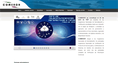 Desktop Screenshot of comenor.org.mx